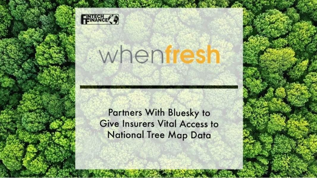 Graphic of trees and text overlaid "whenfresh"