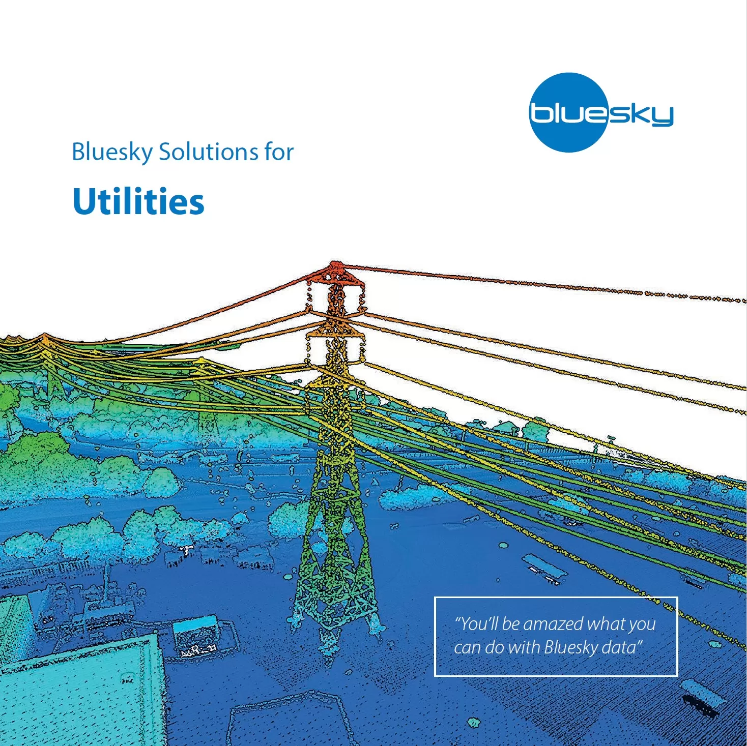 Thumbnail image showing Bluesky's Utilities Brochure