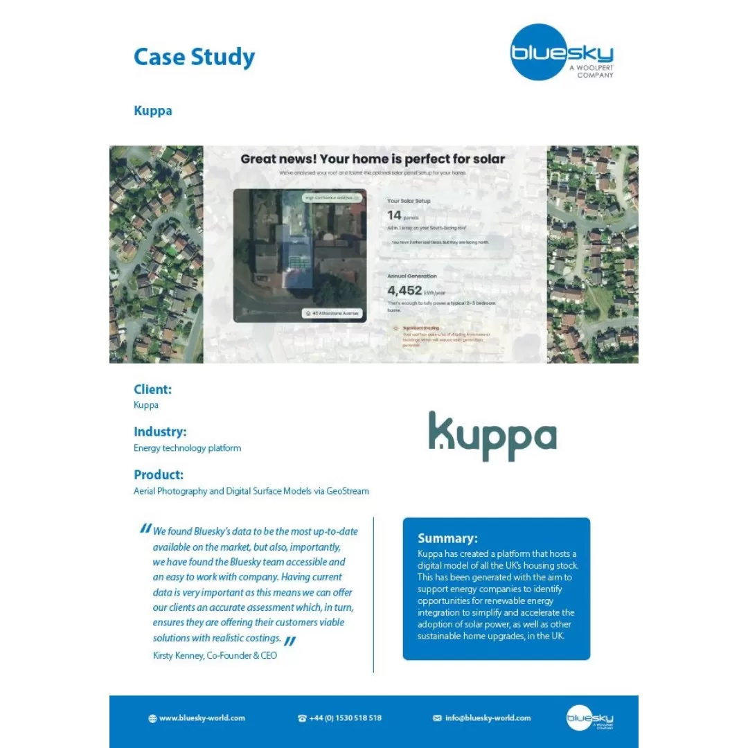 Screenshot of the Kuppa case study