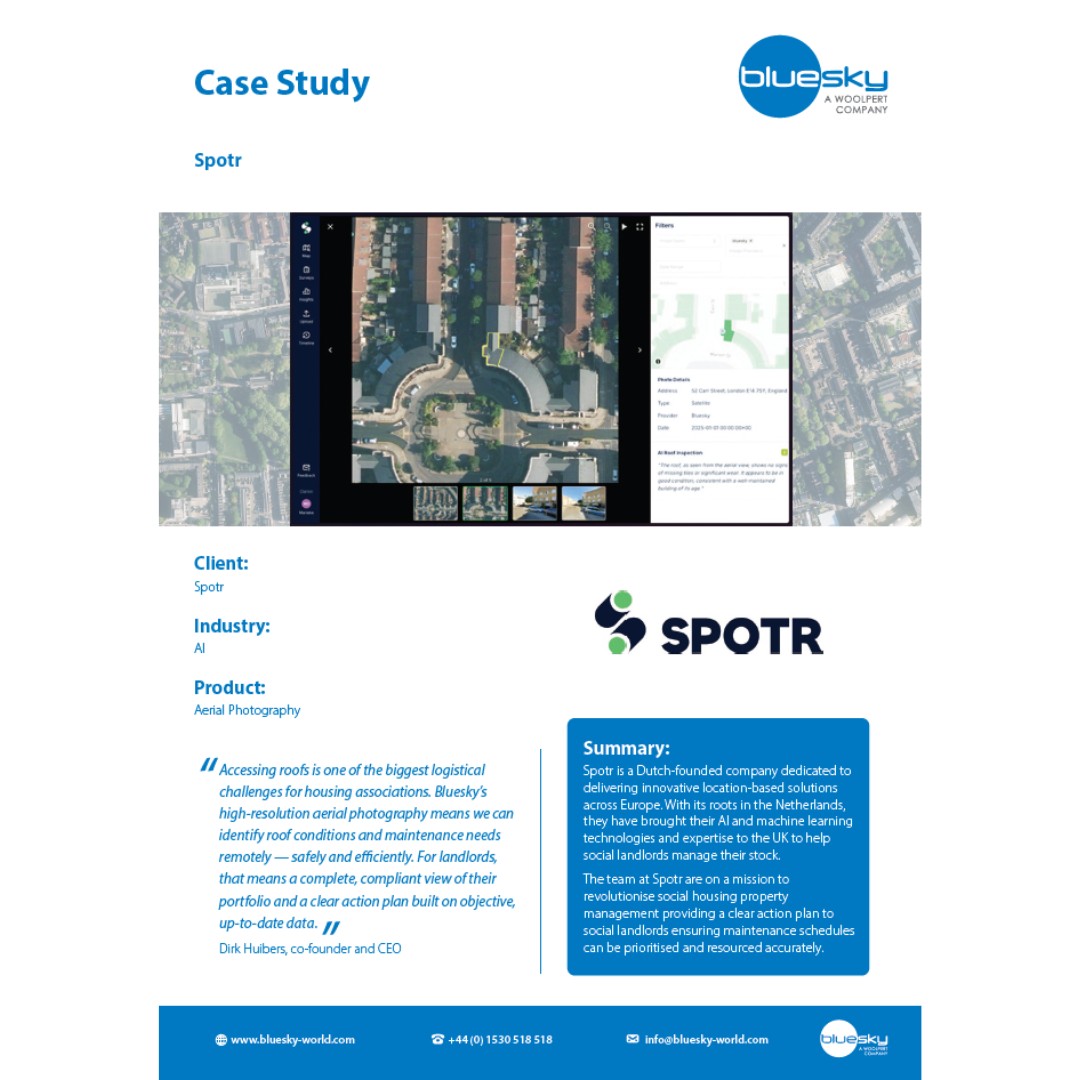 Thumbnail of the spotr case study