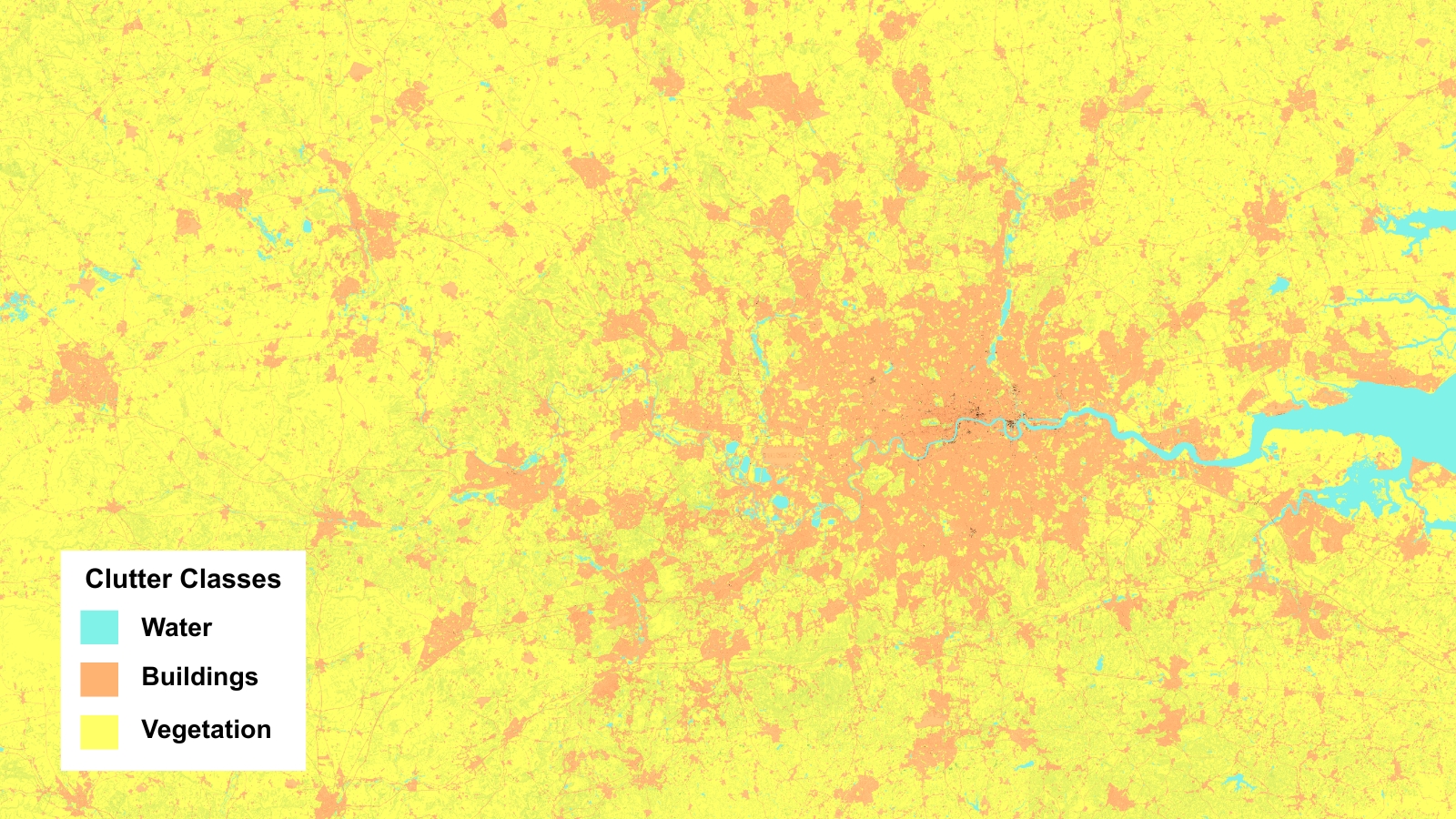 Clutter Map example