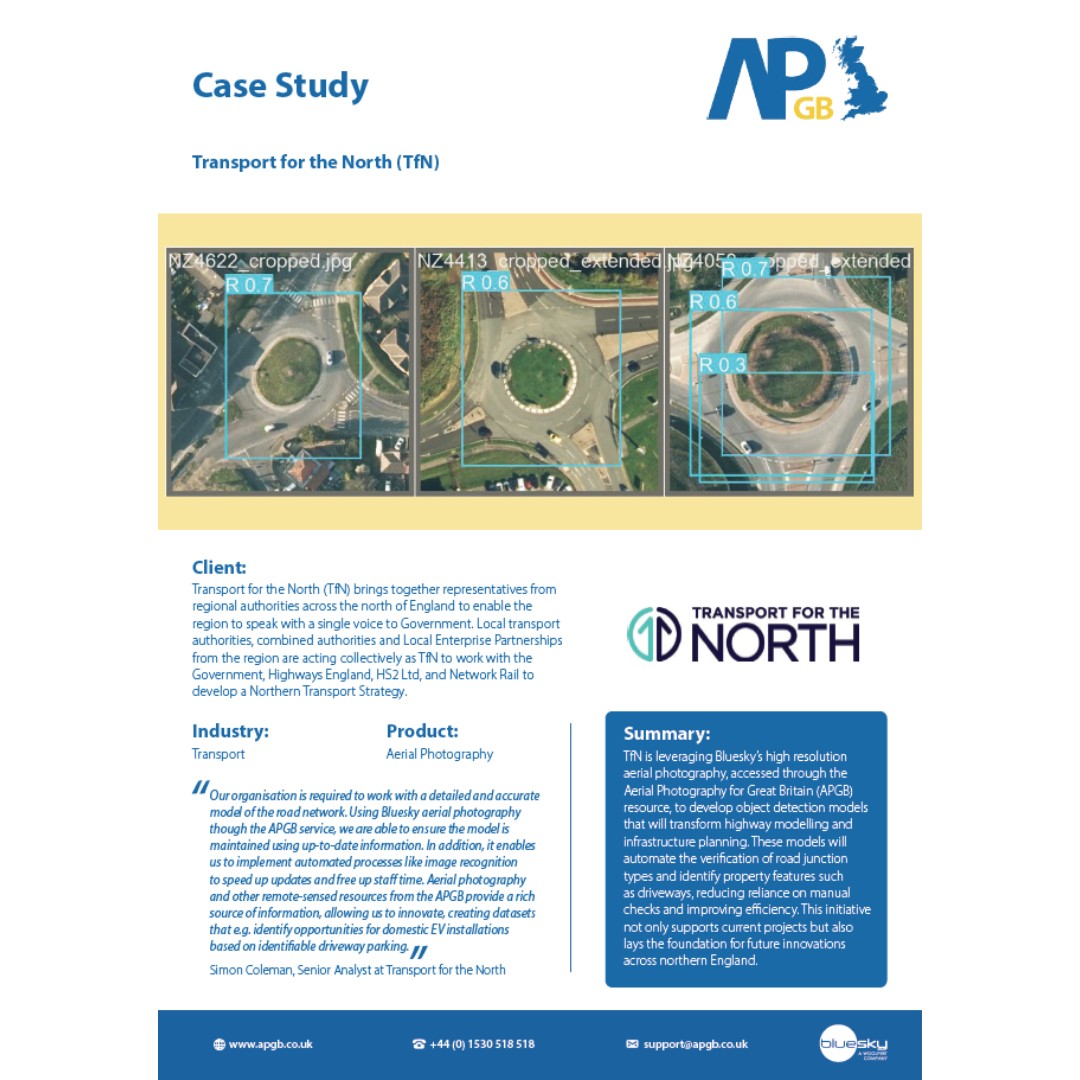 Thumbnail of the Transport for the North case study